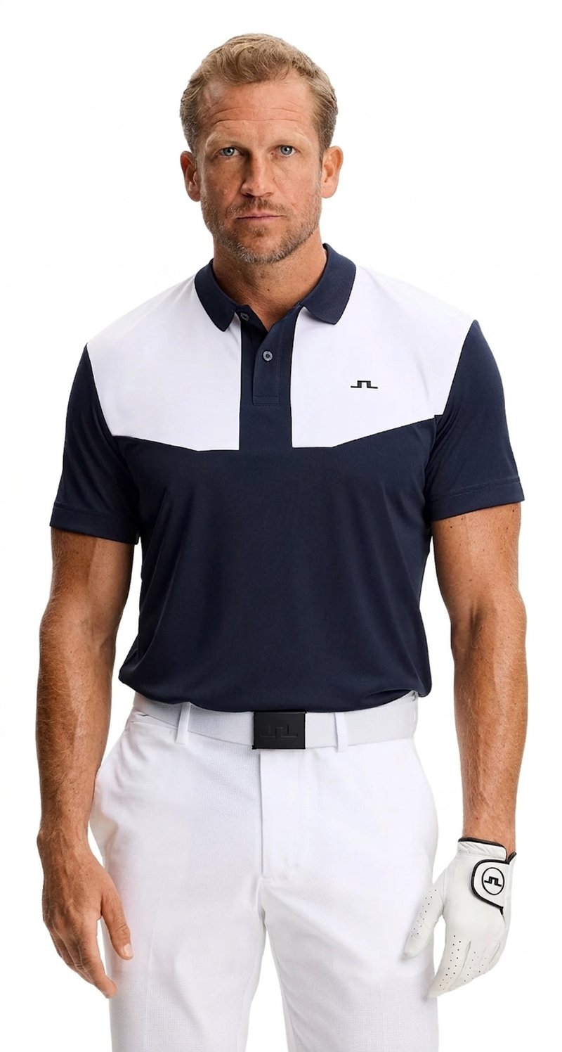 J.Lindeberg Calex polo homme, JLNavy