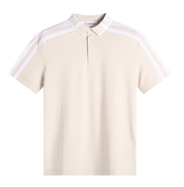 J.Lindeberg Bozak polo homme, moonbeam