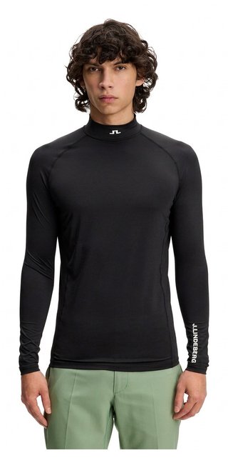 J.Lindeberg Ello Compression top homme, noir