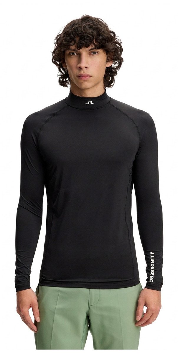 J.Lindeberg Ello Compression top homme, noir
