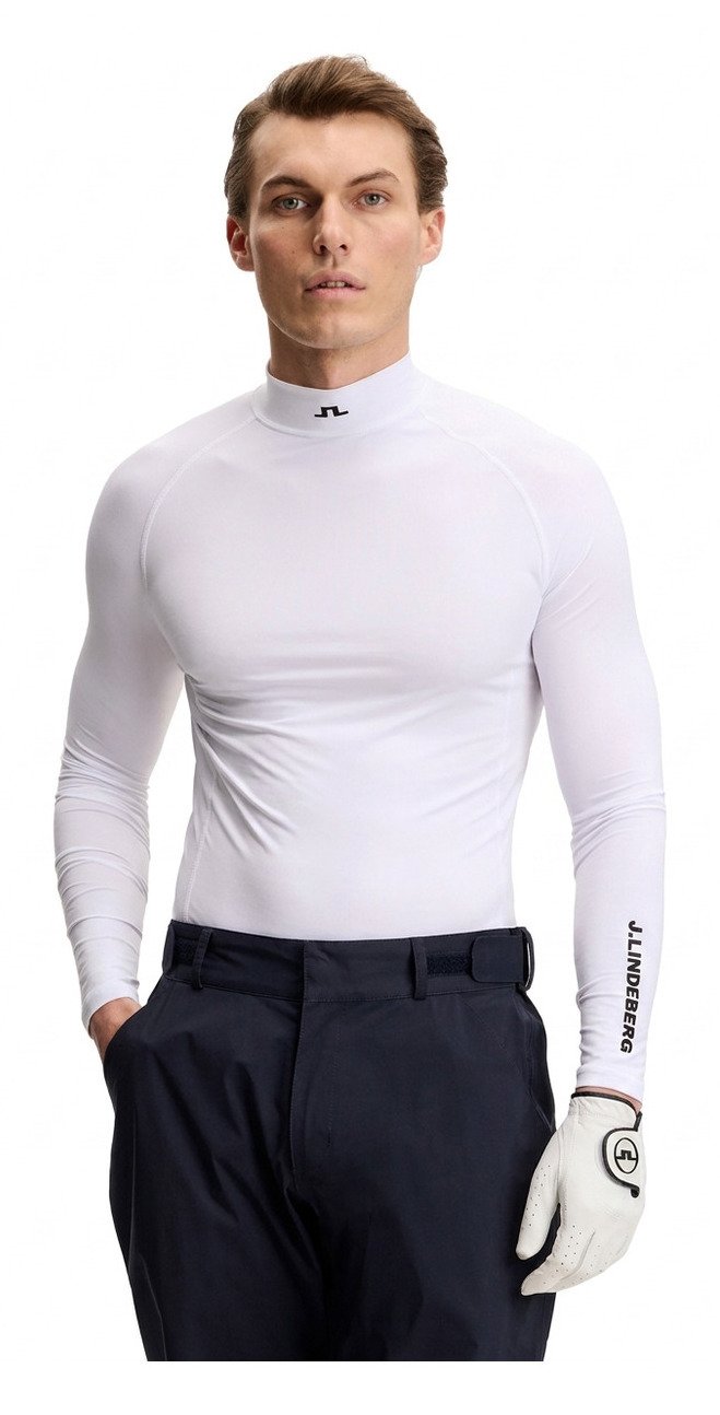 J.Lindeberg Ello Compression top homme, blanc