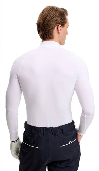 J.Lindeberg Ello Compression top homme, blanc