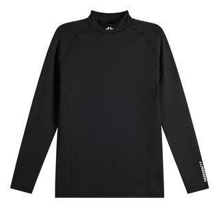 J.Lindeberg Ello Brushed top homme, noir