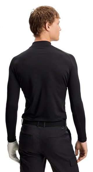 J.Lindeberg Ello Brushed top homme, noir