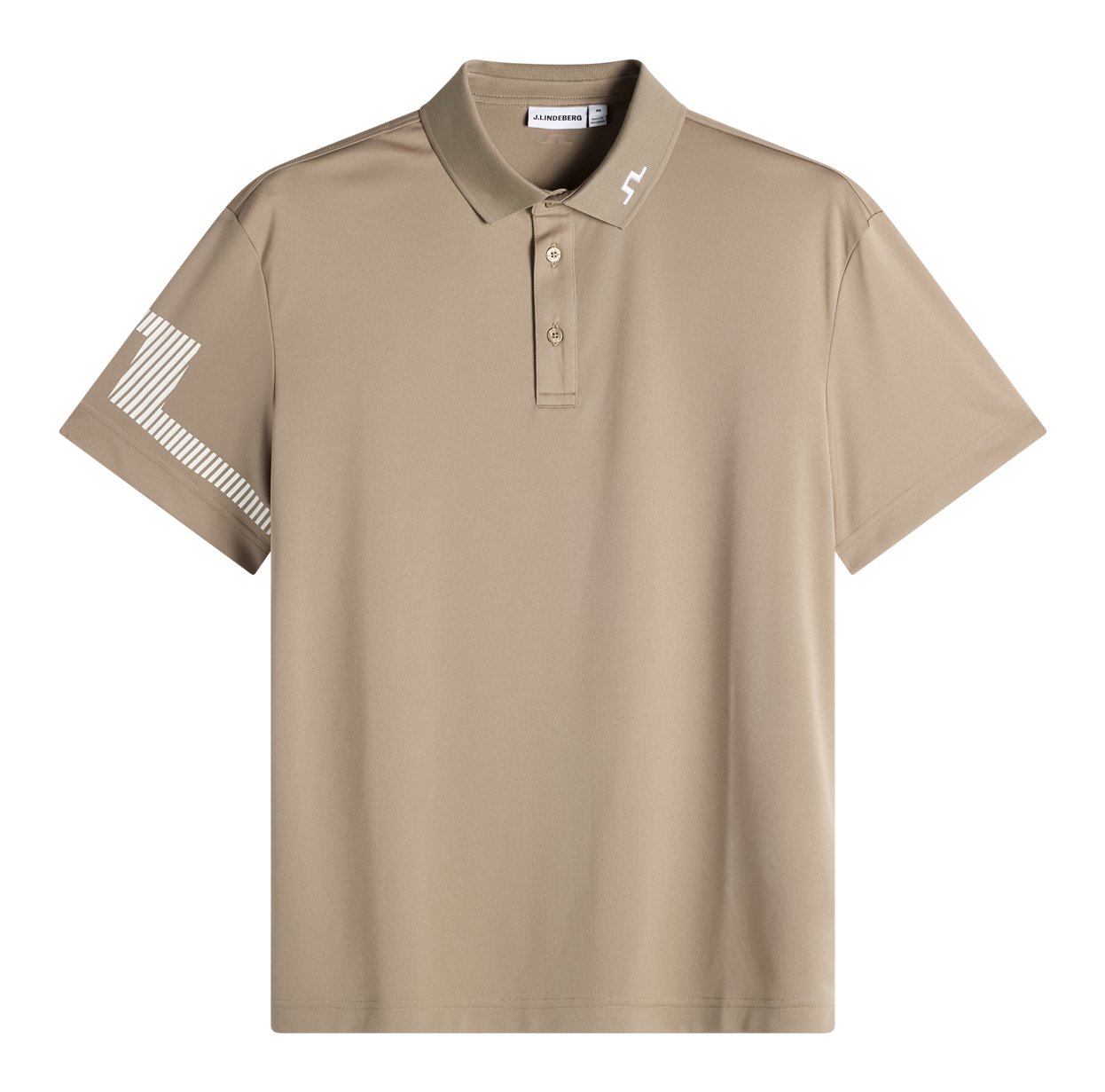 J.Lindeberg Heath polo homme, brindle