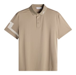 J.Lindeberg Heath polo homme, brindle