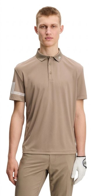 J.Lindeberg Heath polo homme, brindle