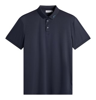 J.Lindeberg KV Print polo homme, JLNavy
