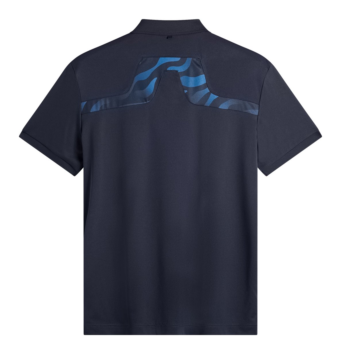 J.Lindeberg KV Print polo homme, JLNavy