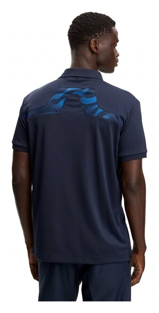 J.Lindeberg KV Print polo homme, JLNavy