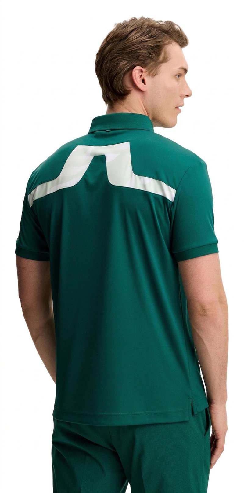 J.Lindeberg KV Print polo homme, forest biome