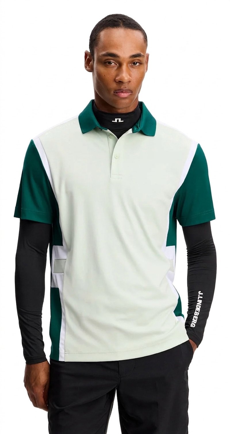 J.Lindeberg Finn polo homme, forest biome