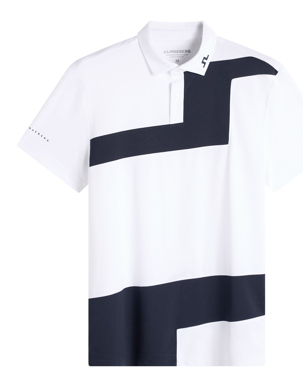 J.Lindeberg Sidd polo homme, blanc