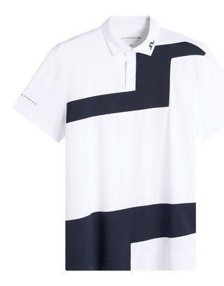 J.Lindeberg Sidd polo homme, blanc