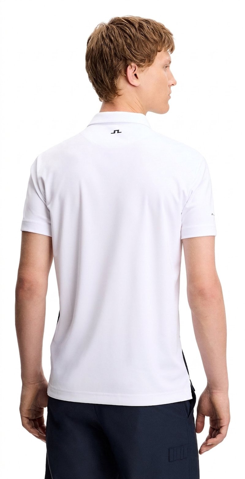 J.Lindeberg Sidd polo homme, blanc