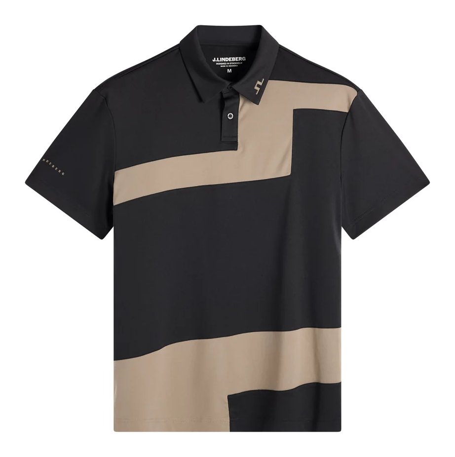 J.Lindeberg Sidd polo homme, brindle