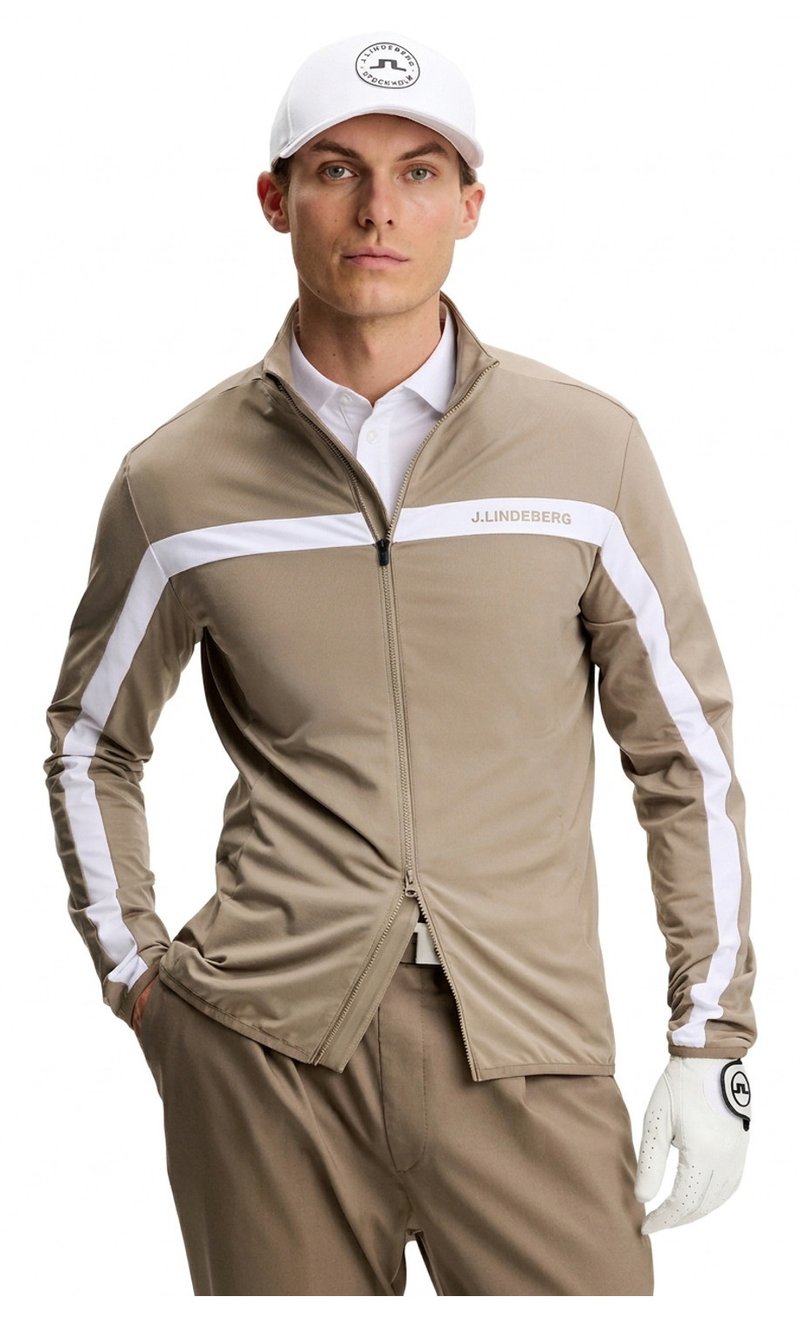 J.Lindeberg Jarvis Mid couche homme, brindle