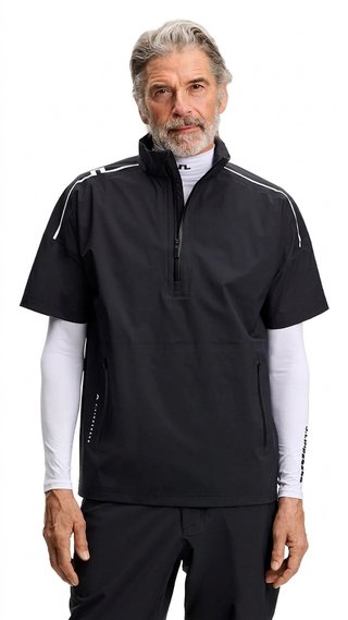 J.Lindeberg Shay Rain chemise homme, noire