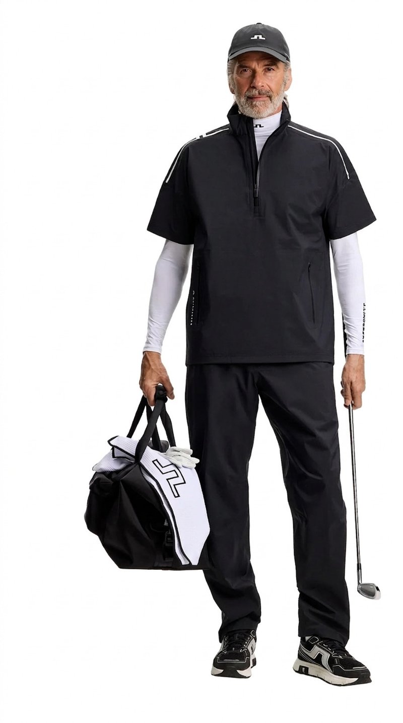 J.Lindeberg Shay Rain chemise homme, noire