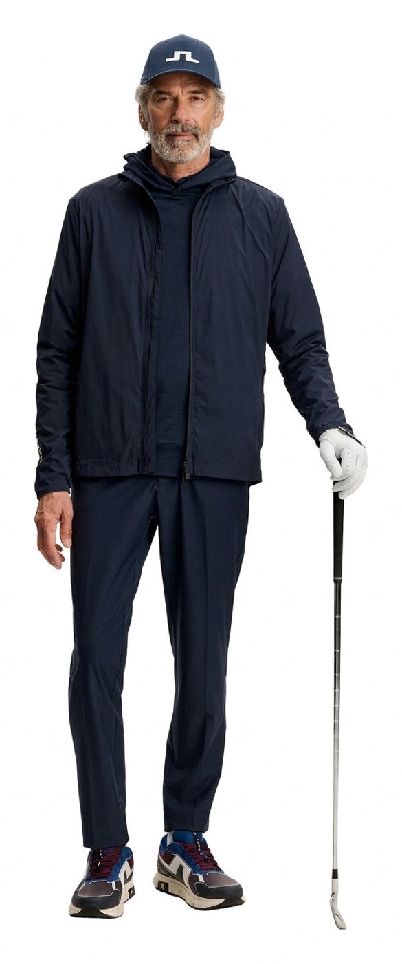 J.Lindeberg Tour Tech Packable veste homme, JLNavy