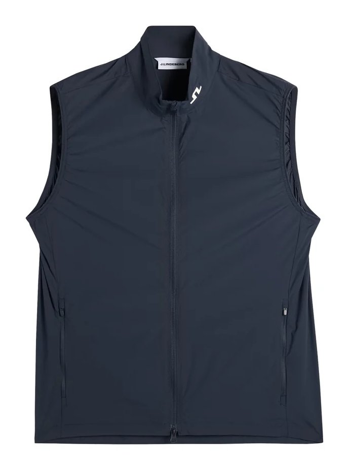 J.Lindeberg Tour Tech Packable veste sans manches homme, JLNavy