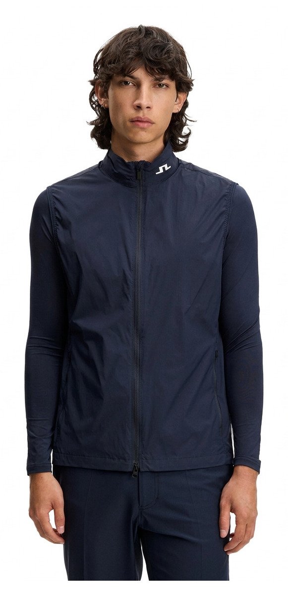 J.Lindeberg Tour Tech Packable veste sans manches homme, JLNavy