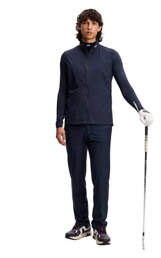 J.Lindeberg Tour Tech Packable veste sans manches homme, JLNavy