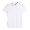J.Lindeberg Cara Print polo femme, blanc