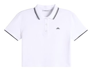 J.Lindeberg Claris polo femme, blanc
