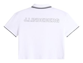 J.Lindeberg Claris polo femme, blanc