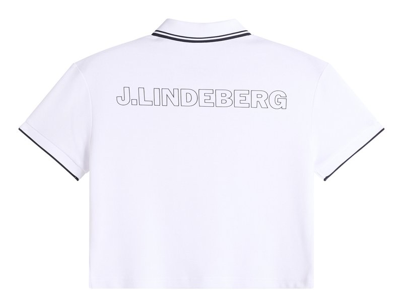 J.Lindeberg Claris polo femme, blanc