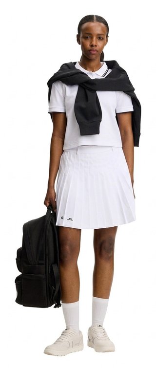 J.Lindeberg Claris polo femme, blanc