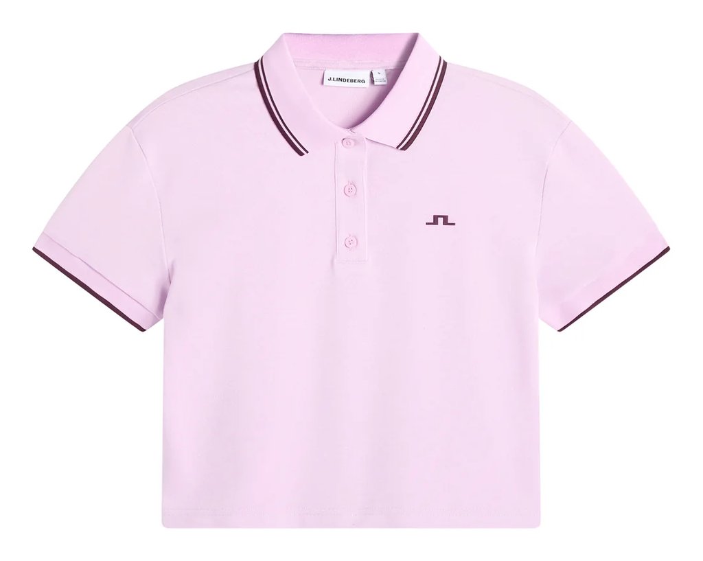 J.Lindeberg Claris polo femme, orchid bouquet