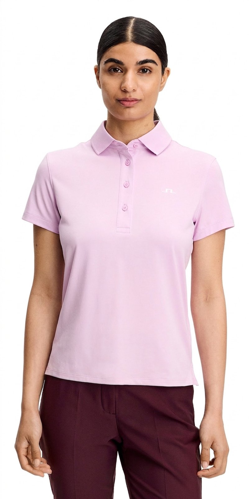 J.Lindeberg Bridge polo femme, orchid bouquet