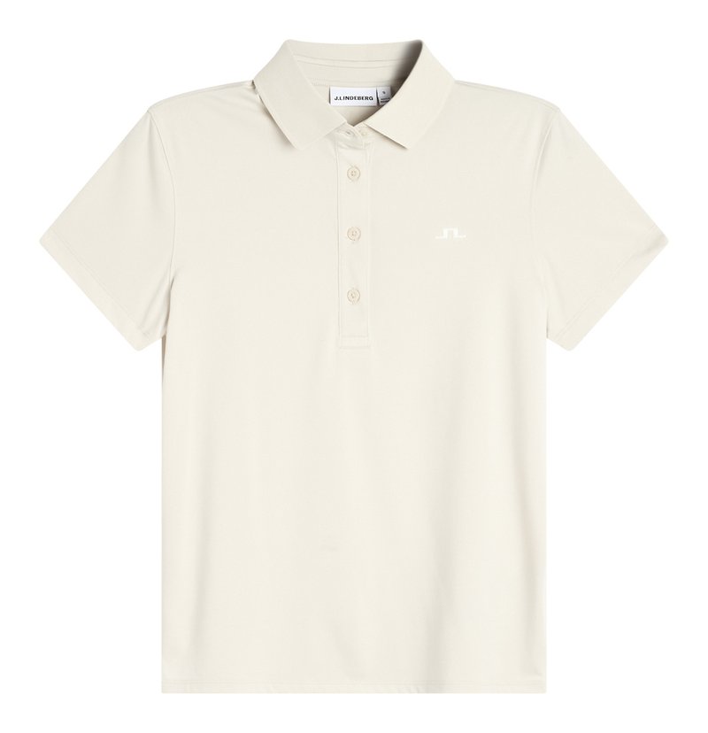 J.Lindeberg Bridge polo femme, moonbeam
