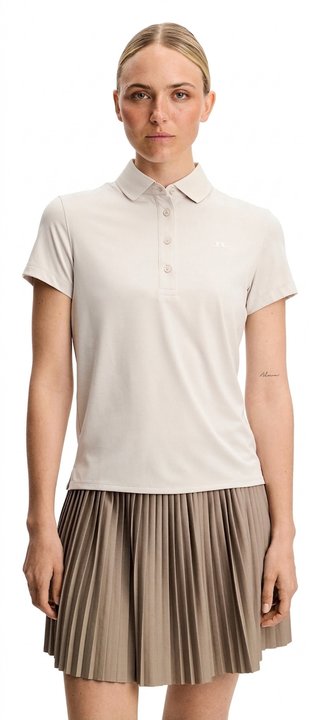 J.Lindeberg Bridge polo femme, moonbeam