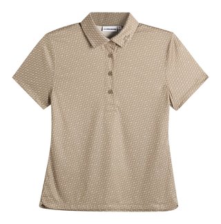 J.Lindeberg Caitlyn polo femme, bias bridge micro brindle moon