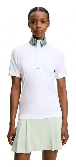 J.Lindeberg Pip polo femme, blanc