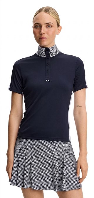 J.Lindeberg Pip polo femme, JLNavy