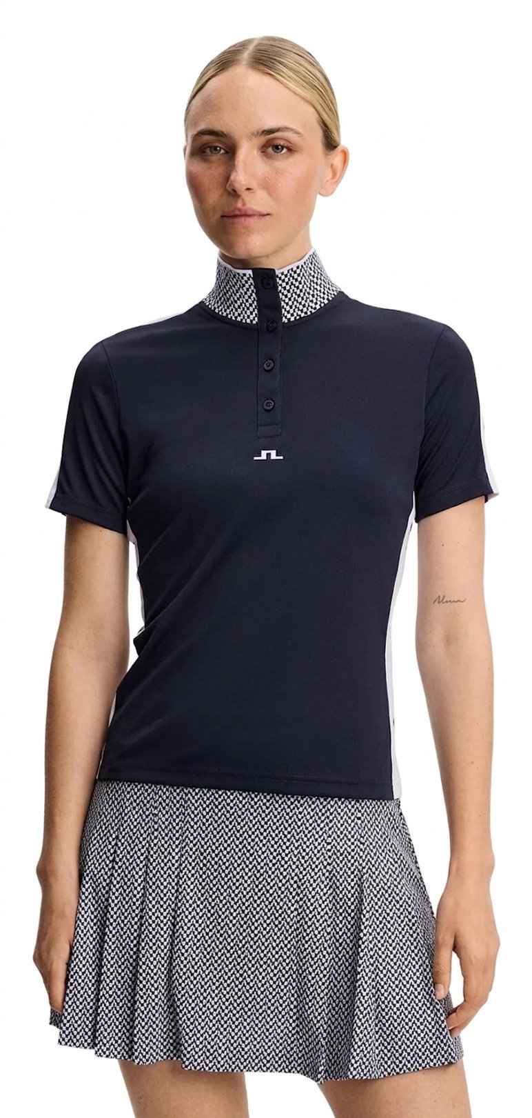 J.Lindeberg Pip polo femme, JLNavy