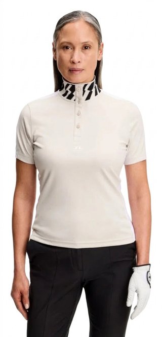 J.Lindeberg Pip polo femme, moonbeam