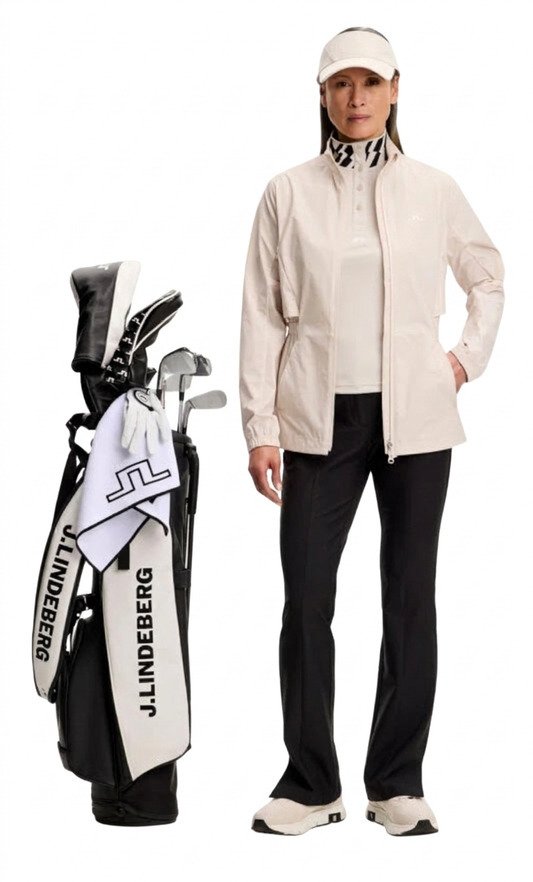 J.Lindeberg Pip polo femme, moonbeam