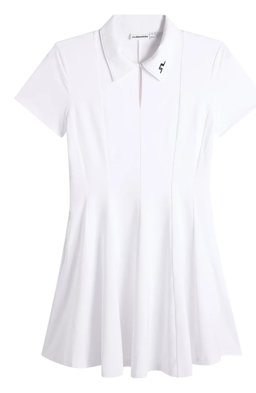 J.Lindeberg Kura robe femme, blanc