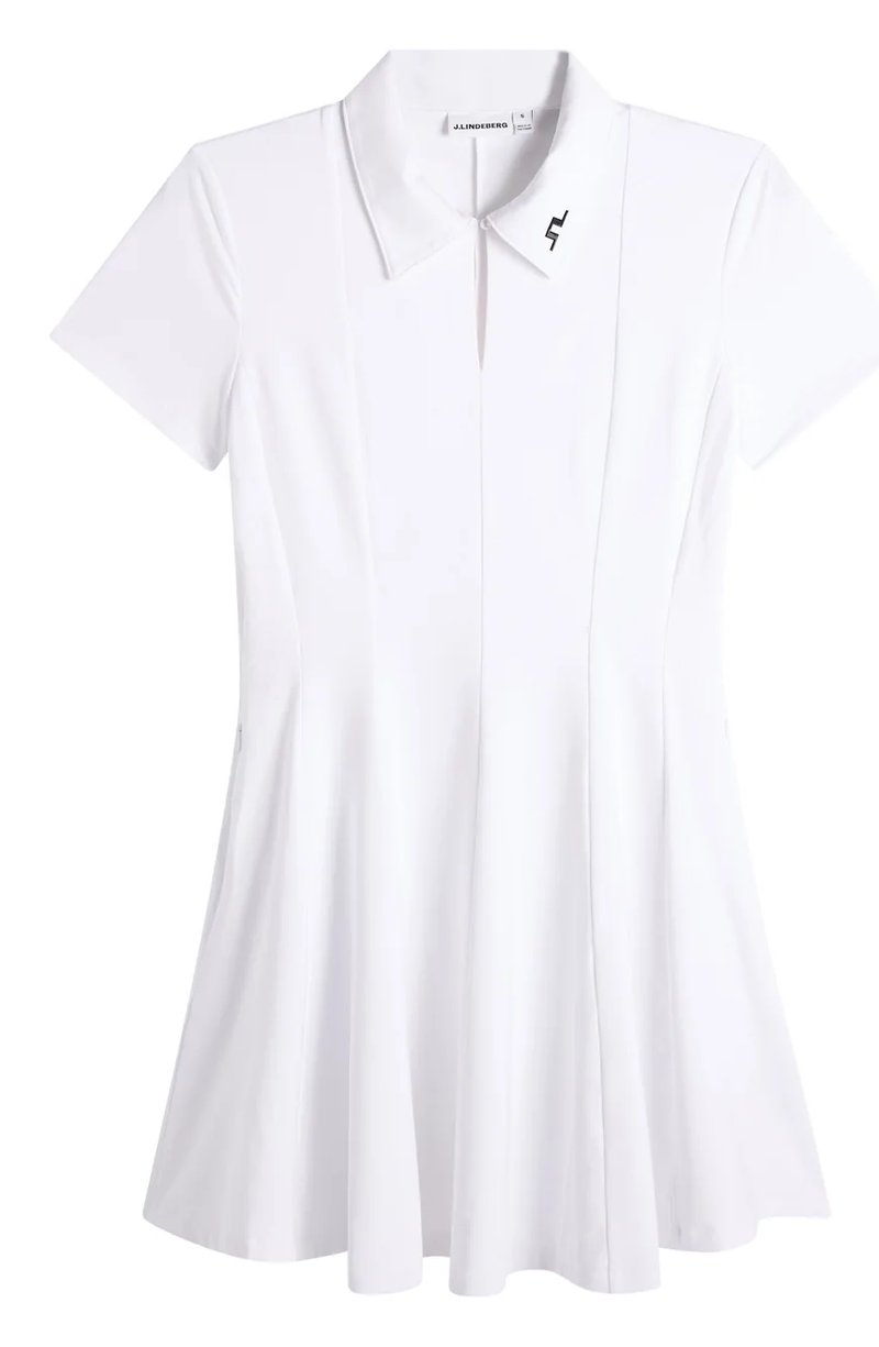 J.Lindeberg Kura robe femme, blanc