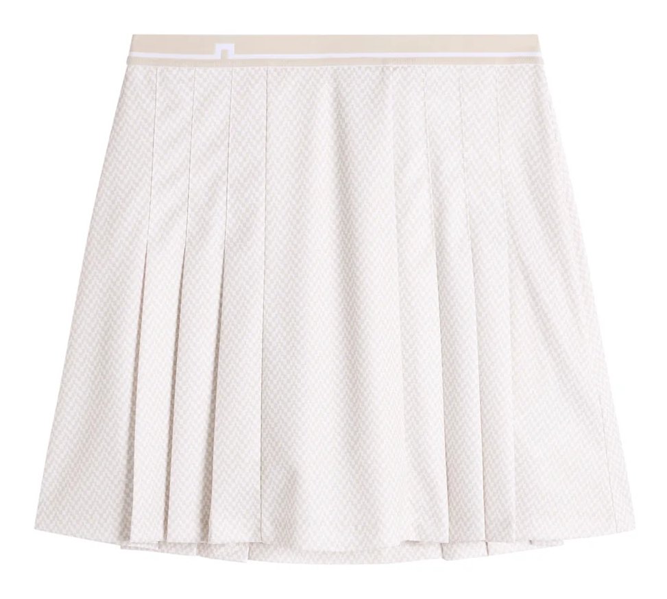 J.Lindeberg Harlow Print skort femme, bridge stack white moon