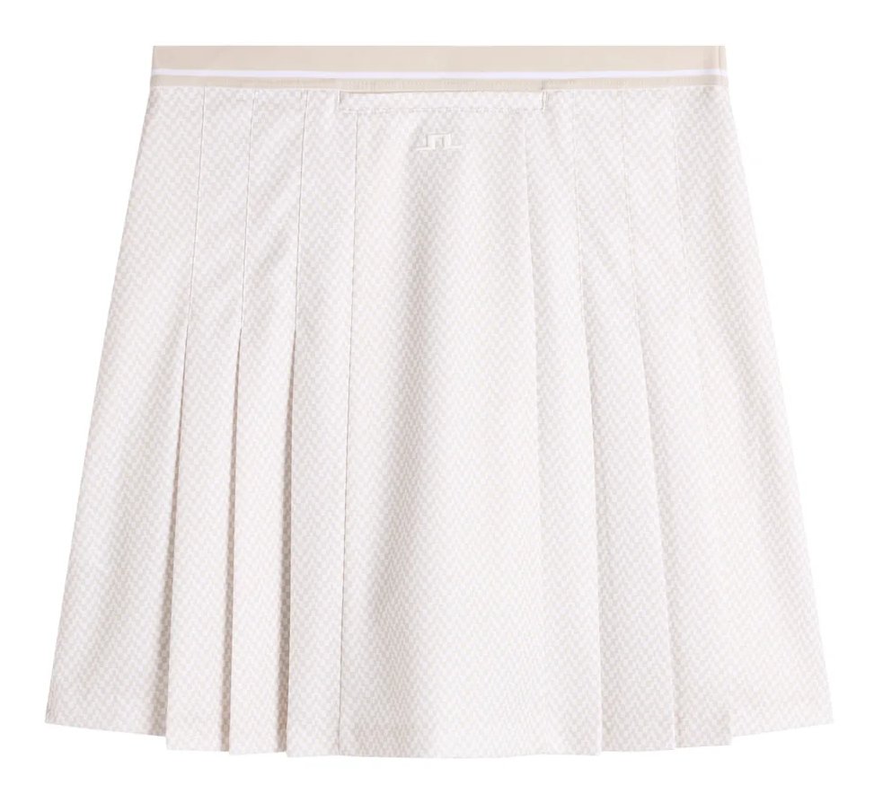 J.Lindeberg Harlow Print skort femme, bridge stack white moon