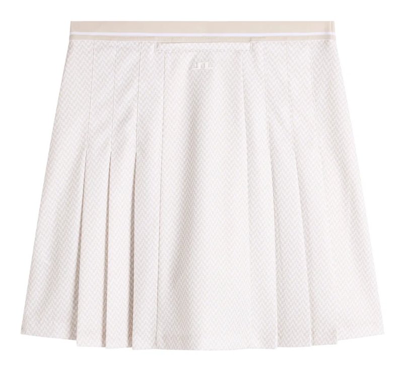 J.Lindeberg Harlow Print skort femme, bridge stack white moon