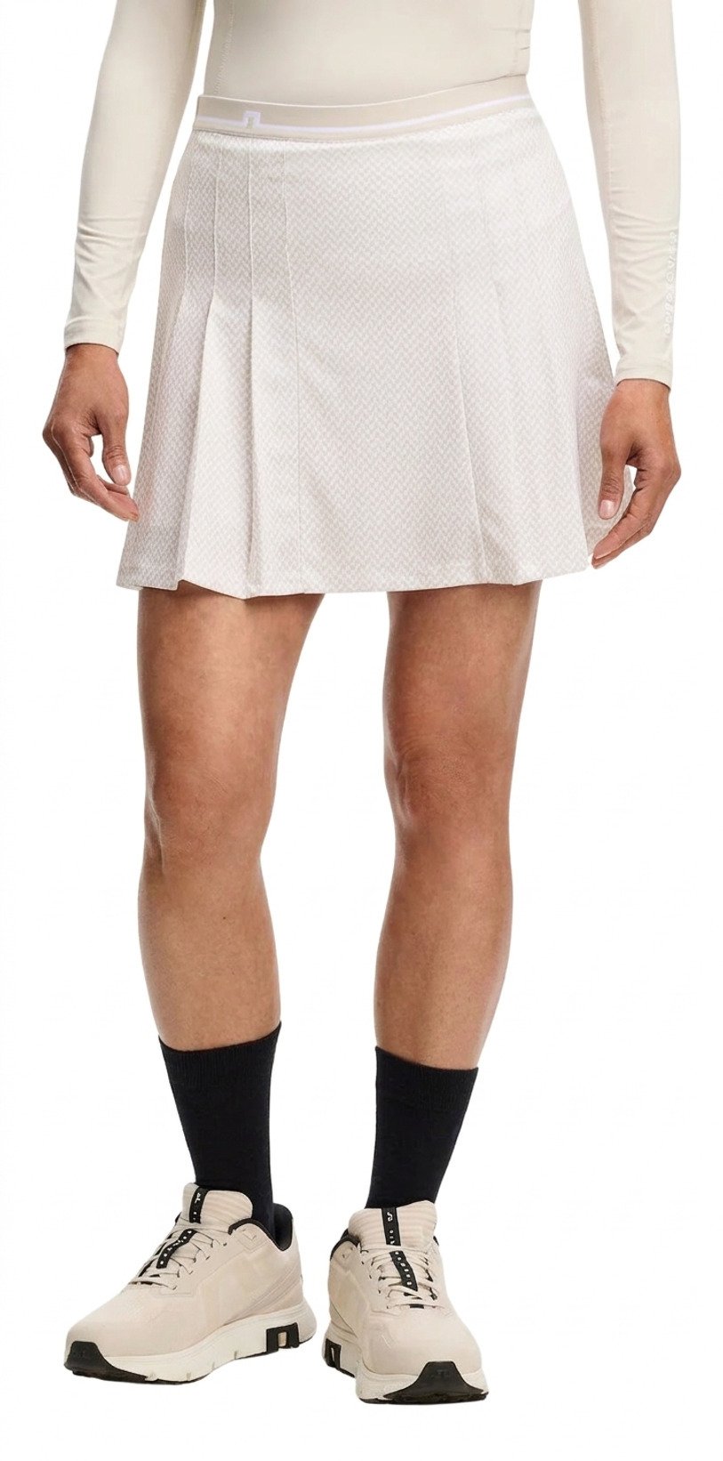 J.Lindeberg Harlow Print skort femme, bridge stack white moon