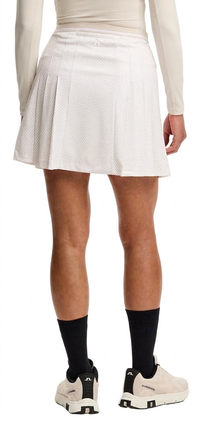 J.Lindeberg Harlow Print skort femme, bridge stack white moon
