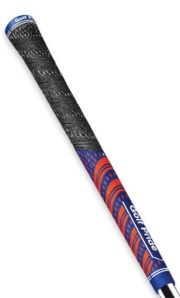Golf Pride MCC grip (.60 RND), Midsize, marine/orange